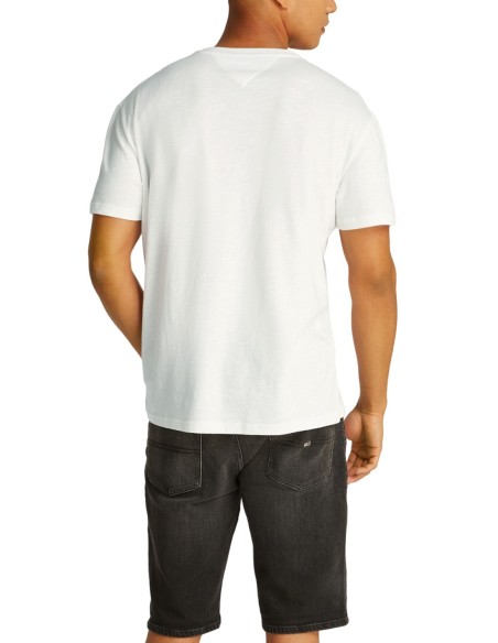 Tommy Hilfiger Jeans t-shirt homme blanc