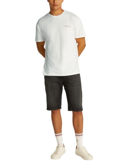 Tommy Hilfiger Jeans t-shirt homme blanc