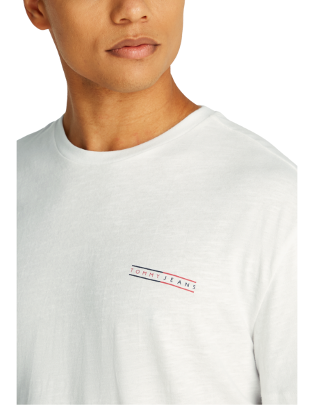 Tommy Hilfiger Jeans t-shirt homme blanc
