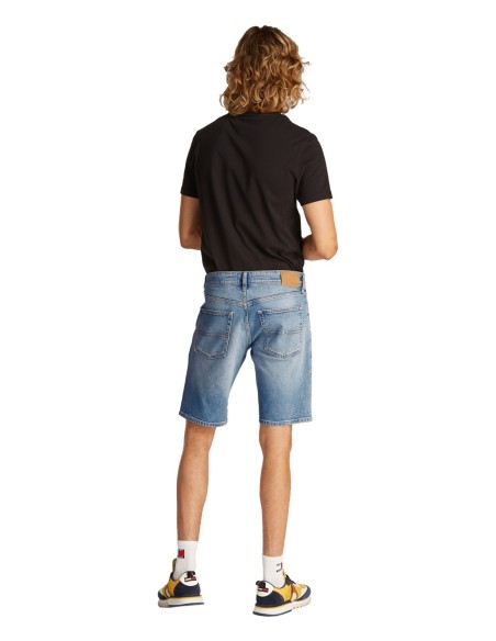 Tommy Hilfiger Jeans bermuda homme bleu azur