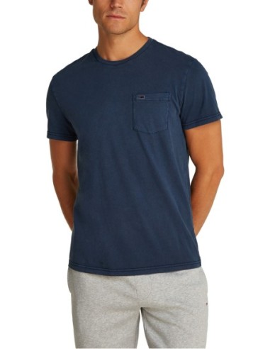 Tommy Hilfiger Jeans t-shirt homme bleu