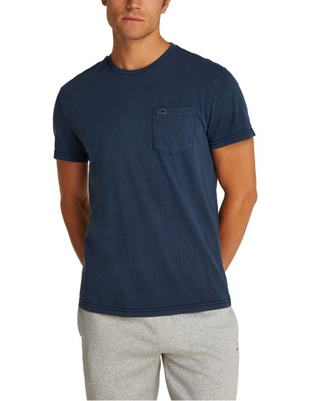 Tommy Hilfiger Jeans t-shirt homme bleu