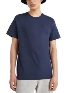 Tommy Hilfiger Jeans t-shirt homme bleu coton