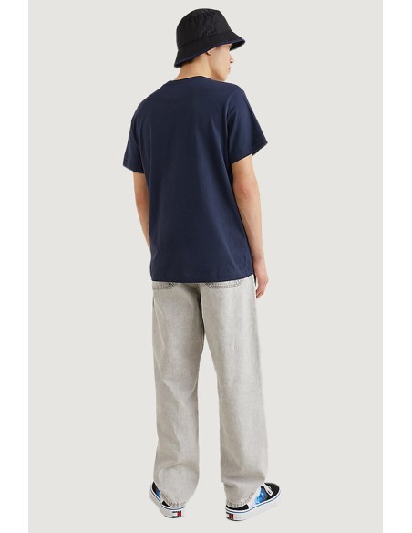 Tommy Hilfiger Jeans t-shirt homme bleu coton