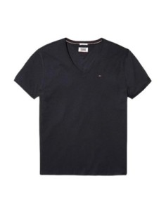 Tommy Hilfiger Jeans t-shirt homme noir coton