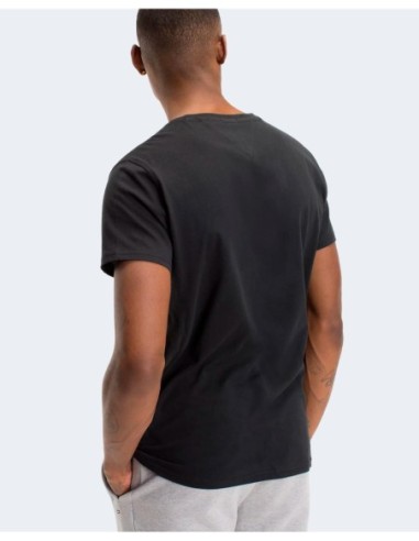 Tommy Hilfiger Jeans t-shirt homme noir coton