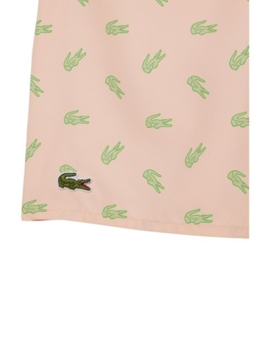 Lacoste maillot de bain homme rose