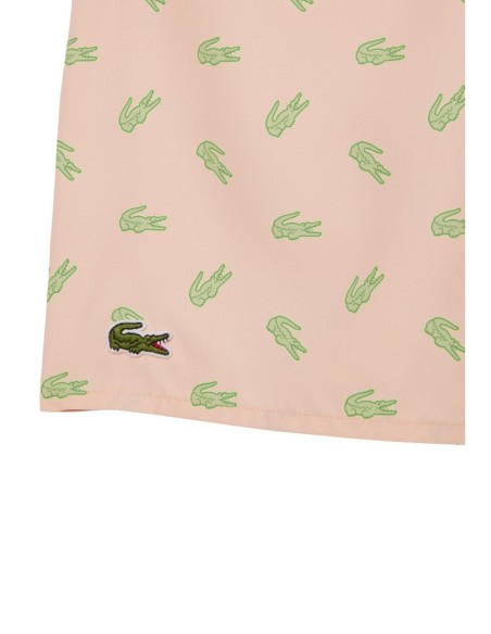 Lacoste maillot de bain homme rose