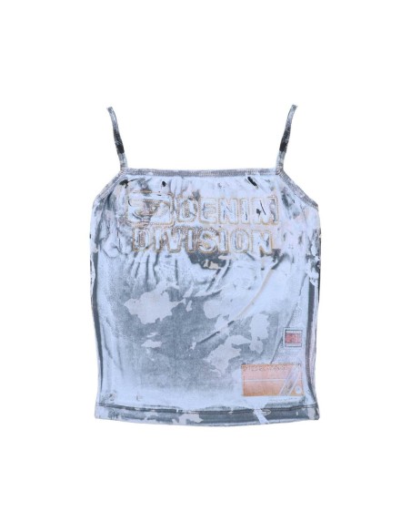 Diesel blouse femme bleue