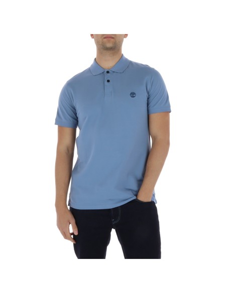 Timberland polo homme bleu azur