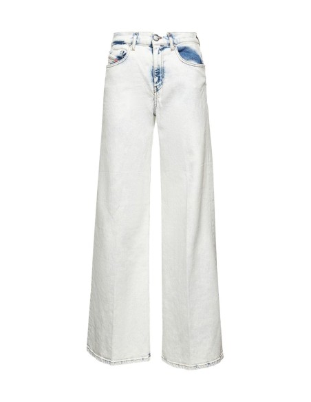 Diesel jean femme blanc motif