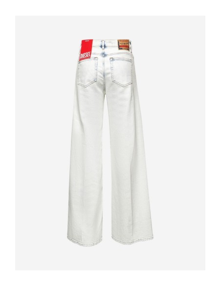 Diesel jean femme blanc motif
