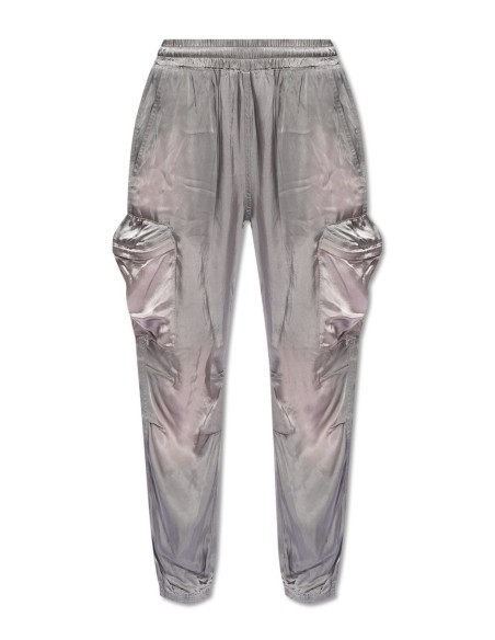 Diesel pantalon femme argenté
