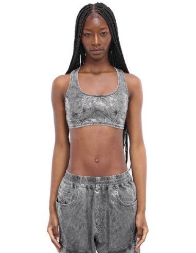 Diesel top femme gris