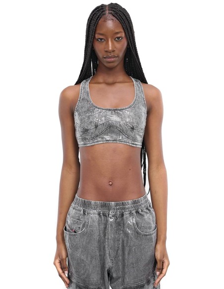 Diesel top femme gris