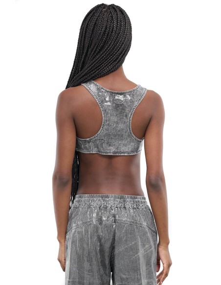 Diesel top femme gris