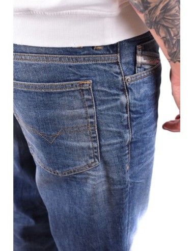 Diesel jean homme effet usé