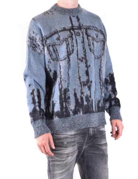 Diesel pull homme bleu azur