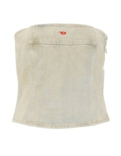 Diesel top femme bleu azur