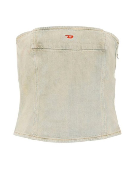 Diesel top femme bleu azur