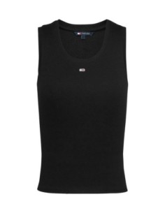 Tommy Hilfiger Jeans débardeur femme noir