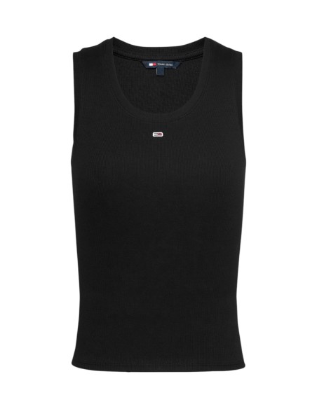 Tommy Hilfiger Jeans débardeur femme noir