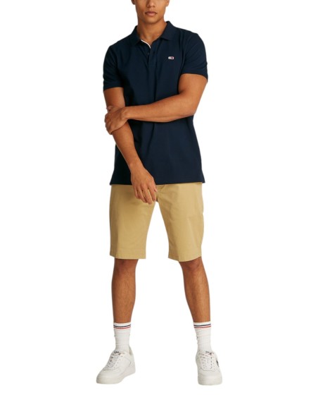 Tommy Hilfiger Jeans polo homme bleu