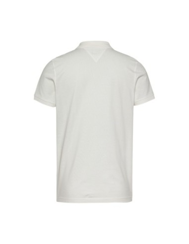 Tommy Hilfiger Jeans polo homme blanc
