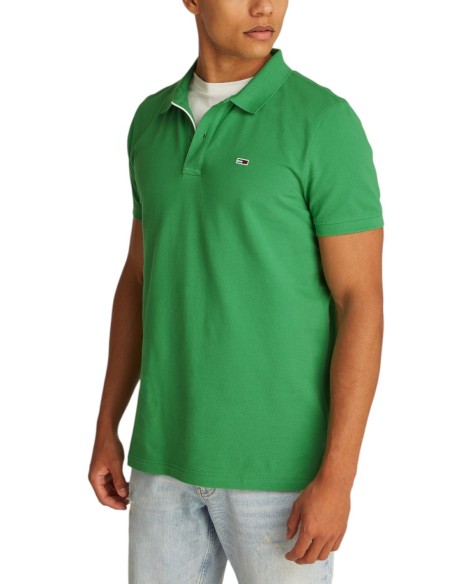 Tommy Hilfiger Jeans polo homme vert