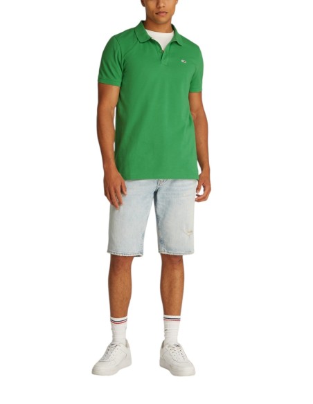 Tommy Hilfiger Jeans polo homme vert