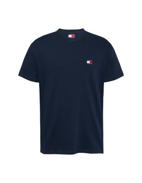 Tommy Hilfiger Jeans t-shirt homme bleu coton bio