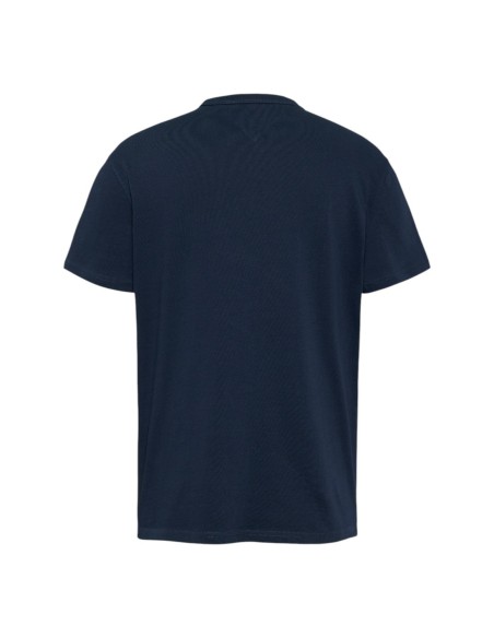 Tommy Hilfiger Jeans t-shirt homme bleu coton bio