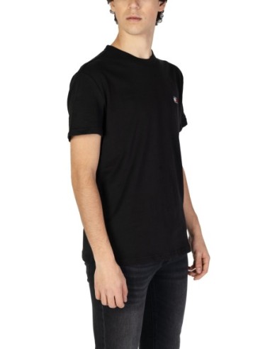 Tommy Hilfiger Jeans t-shirt homme noir coton bio