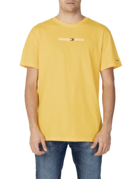 Tommy Hilfiger Jeans t-shirt homme jaune