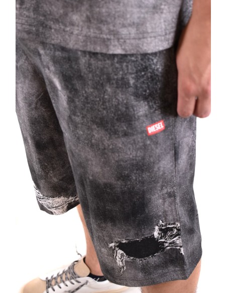 Diesel bermuda homme noir