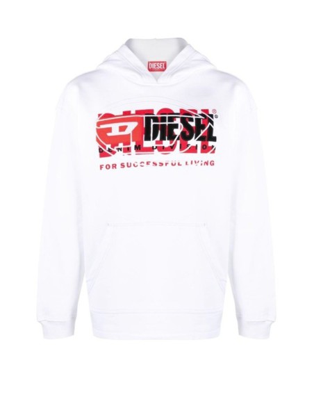 Diesel sweat homme blanc