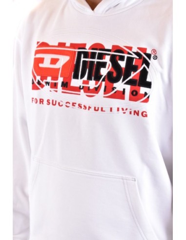 Diesel sweat homme blanc