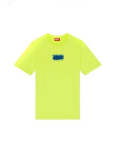 Diesel t-shirt homme jaune