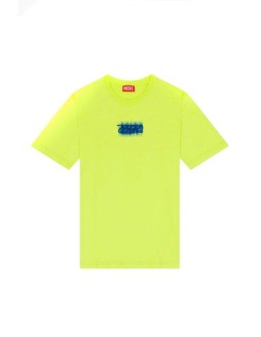 Diesel t-shirt homme jaune