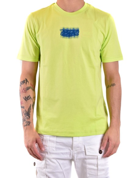 Diesel t-shirt homme jaune