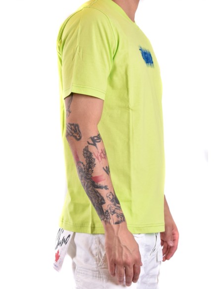 Diesel t-shirt homme jaune