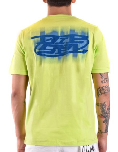 Diesel t-shirt homme jaune