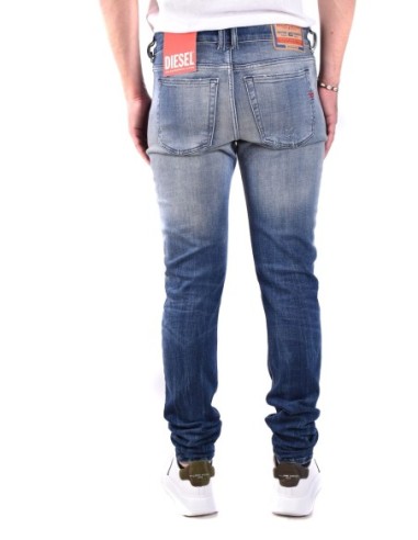 Diesel jean homme bleu effet usé