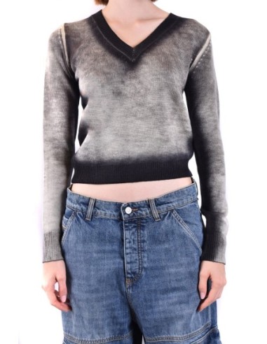 Diesel pull femme gris laine