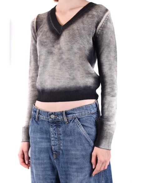 Diesel pull femme gris laine