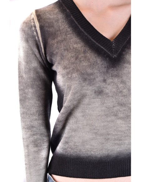 Diesel pull femme gris laine