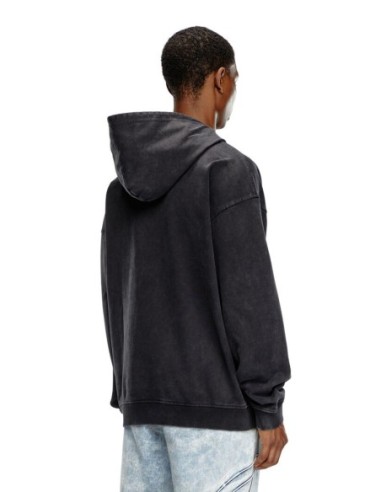 Diesel sweat homme noir capuche