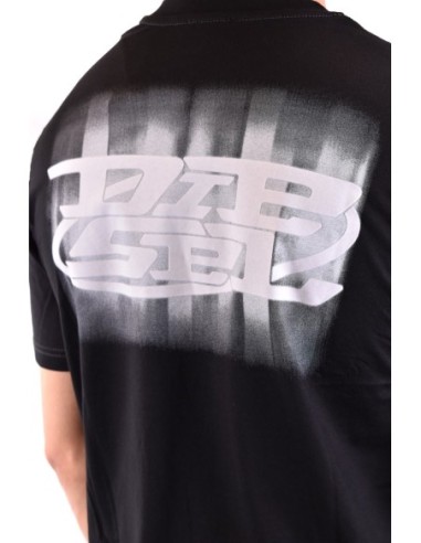 Diesel t-shirt homme noir été