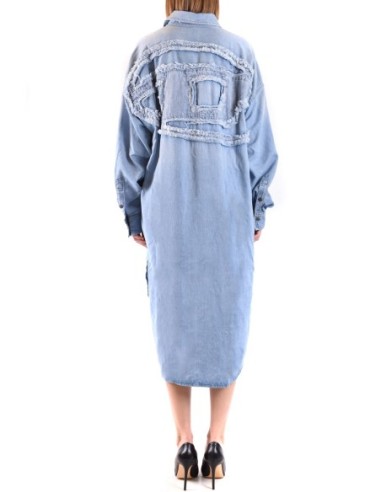 Diesel robe femme bleu azur
