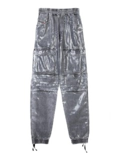 Diesel pantalon femme gris